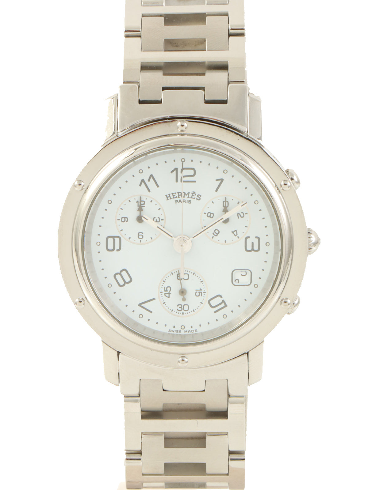 Clipper 计时表日期银色