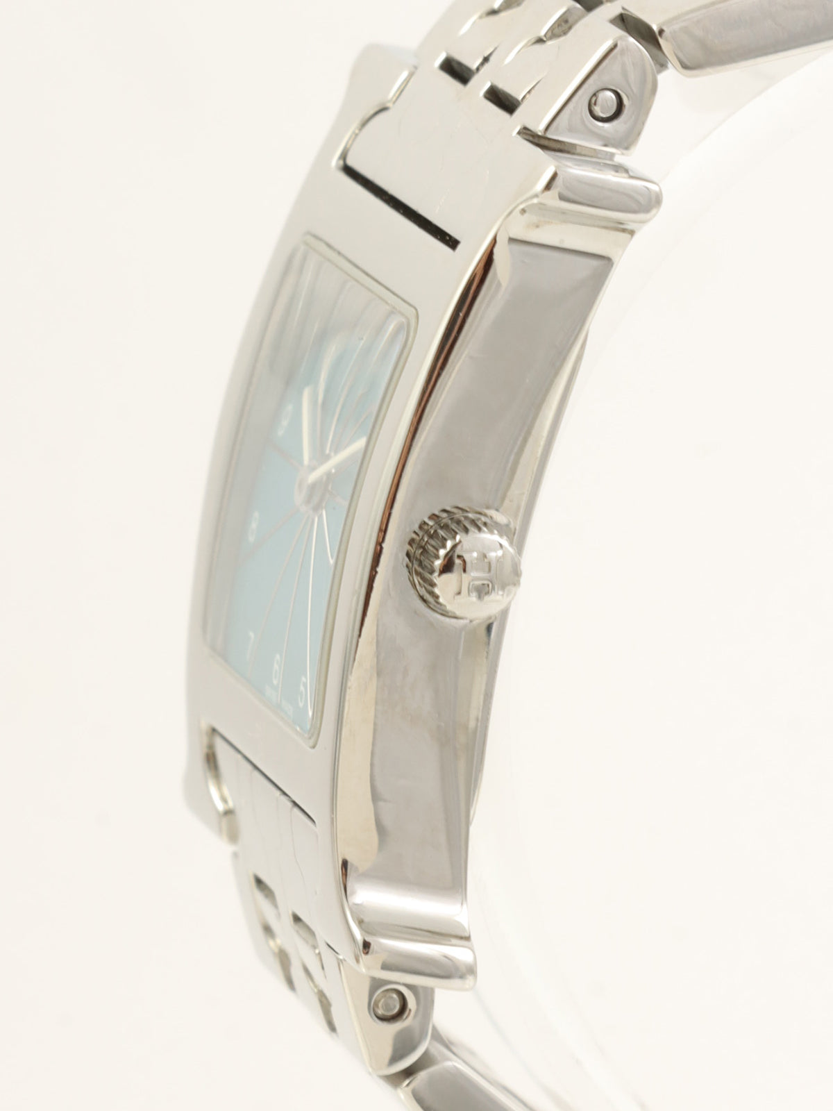 Hウォッチ シルバー/ブルー