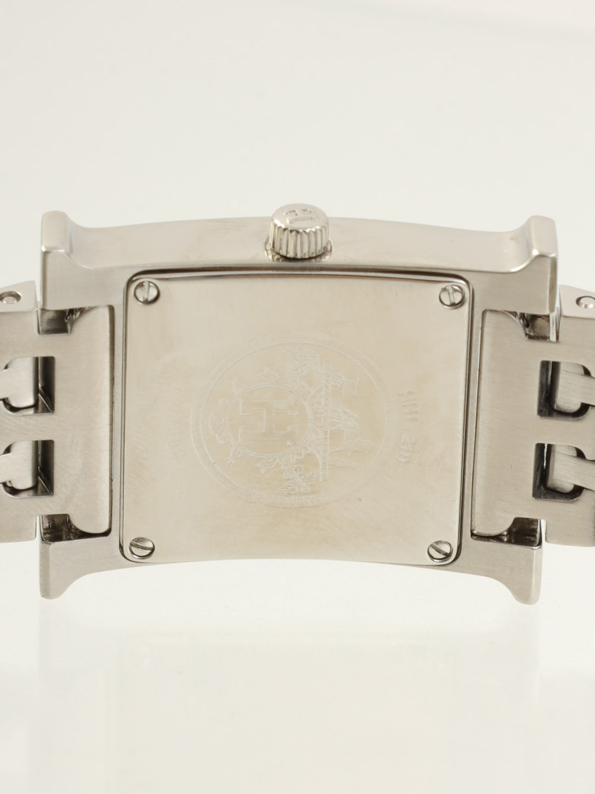 Hウォッチ シルバー/ブルー