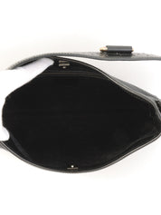 Interlocking One Shoulder Bag Black