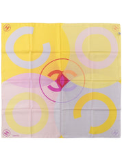 CC Mark Pattern Scarf Multi