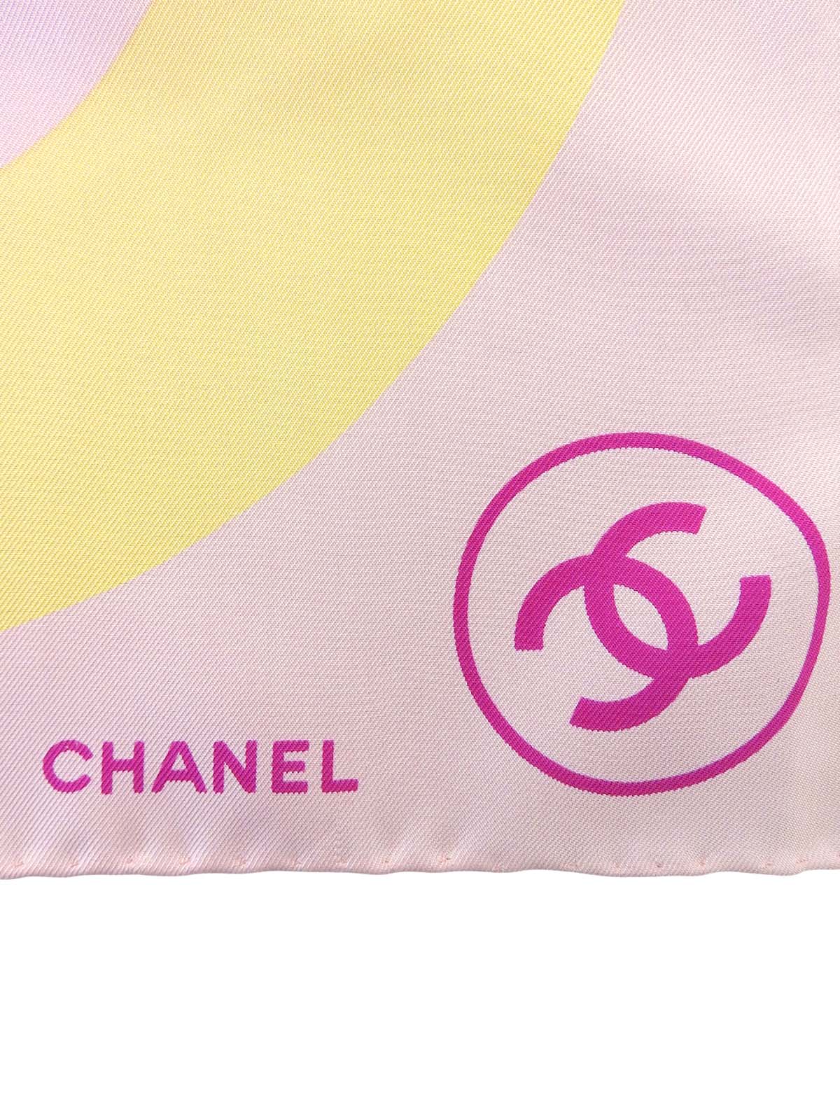 CC Mark Pattern Scarf Multi