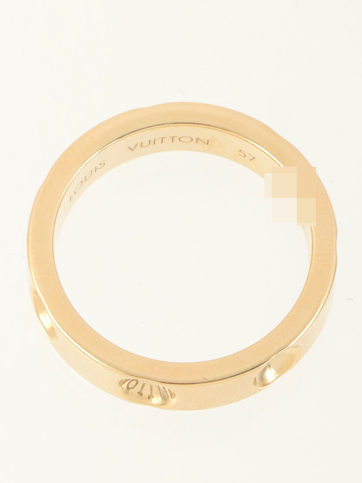 18Kプティットバーグアンプラントリング ゴールド