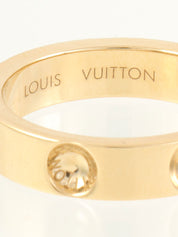 18Kプティットバーグアンプラントリング ゴールド