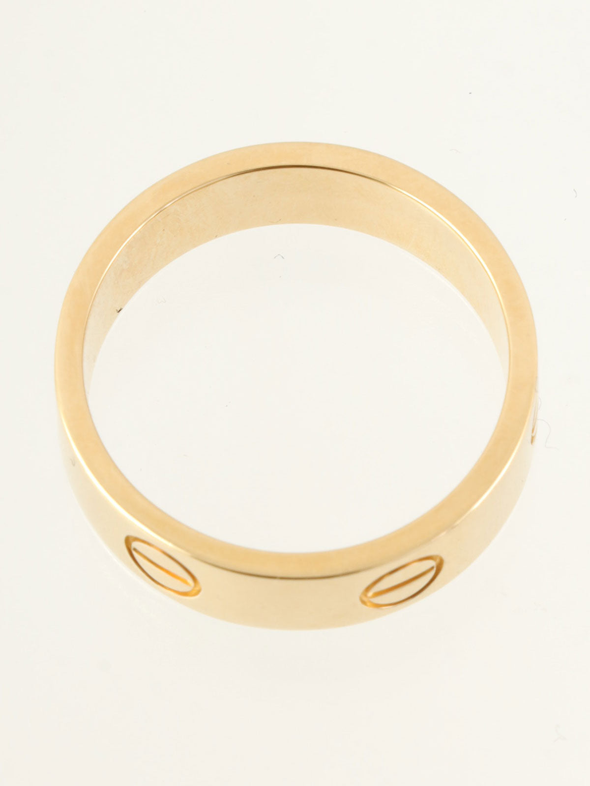 18Kラブリング イエローゴールド