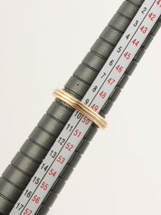 18Kヴァンドームリング ゴールド