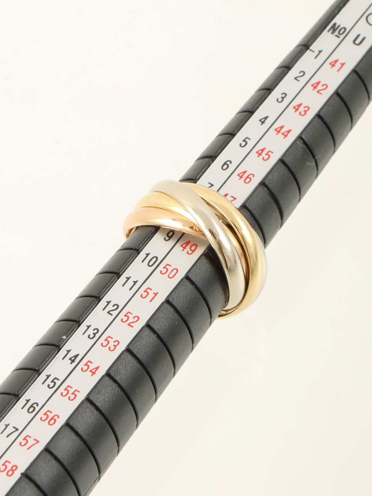 18K5連トリニティリング ホワイトゴールド／イエローゴールド／ピンクゴールド