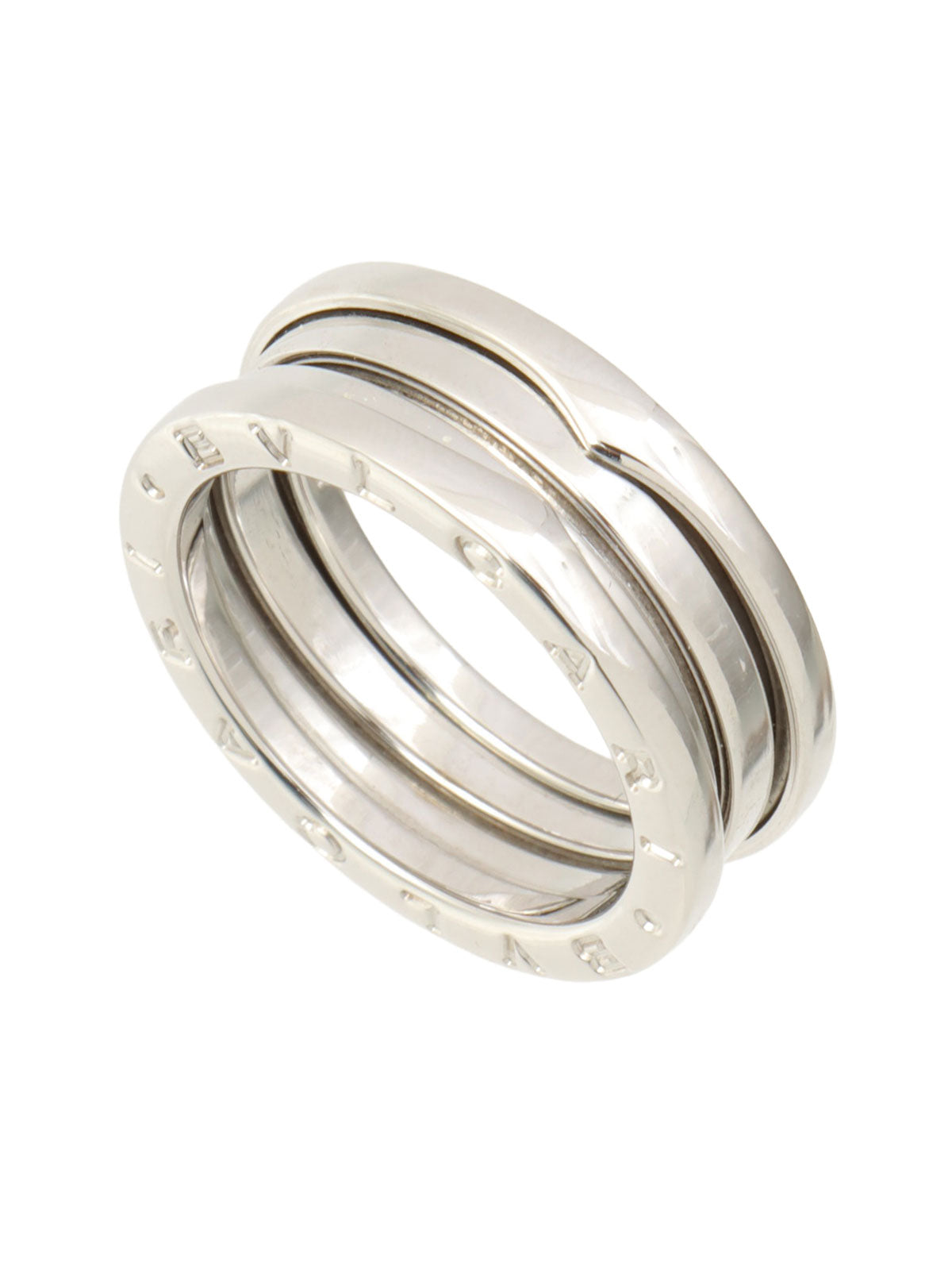 18Kビーゼロワンリング シルバー