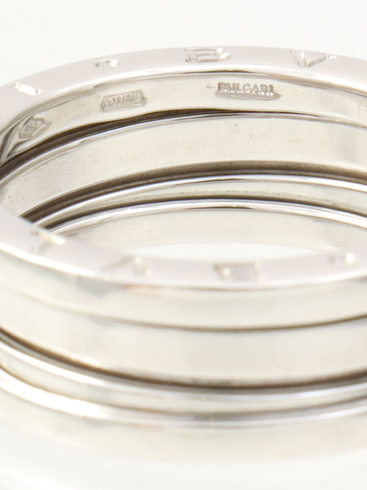 18Kビーゼロワンリング シルバー