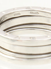 18Kビーゼロワンリング シルバー