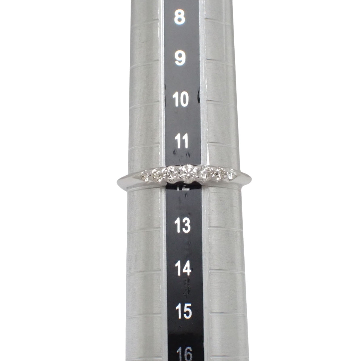 18K Diamond Ring Silver #52