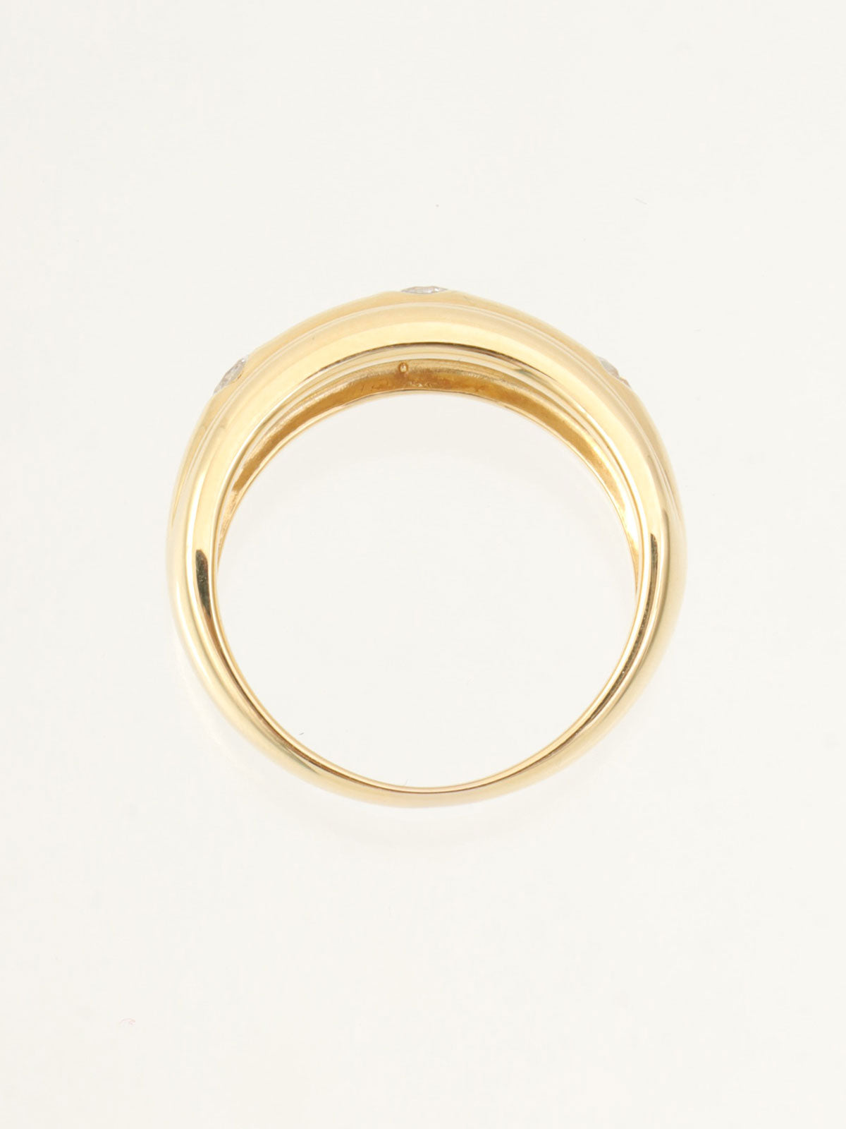 18Kダイヤモンドリング ゴールド #15