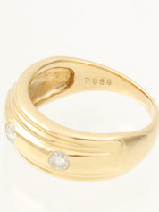 18Kダイヤモンドリング ゴールド #15