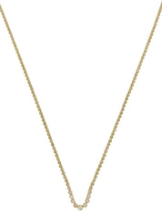 18Kダイヤモンドテニスネックレス ゴールド