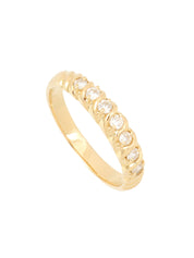 18Kダイヤモンドデザインリング ゴールド #17