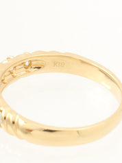 18Kダイヤモンドデザインリング ゴールド #17