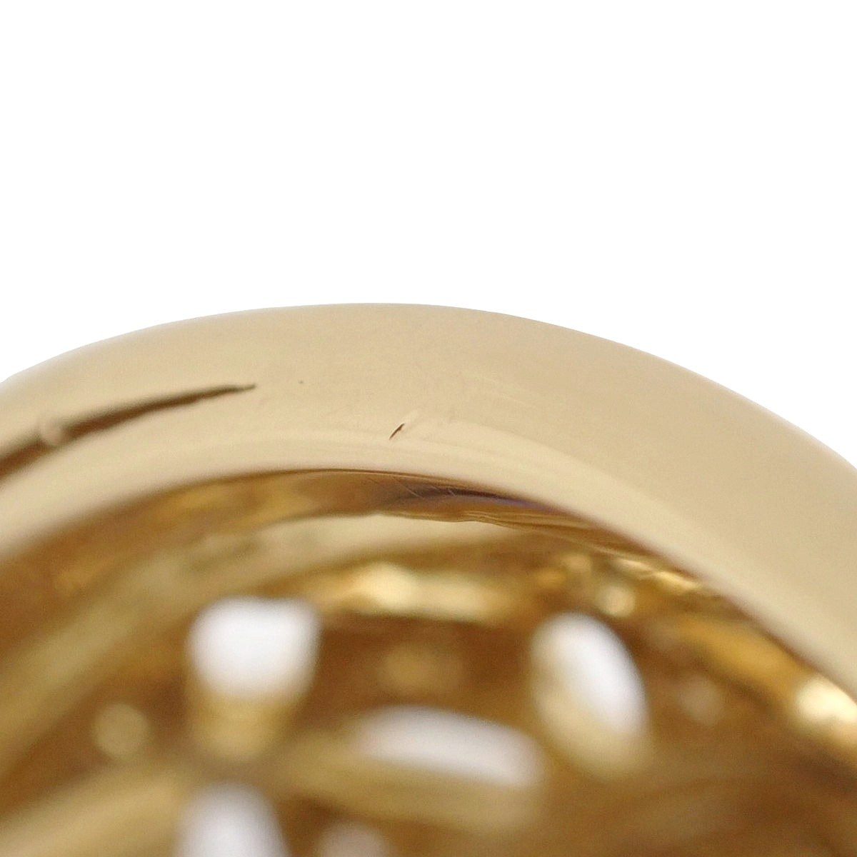 18K Sapphire Diamond Ring Gold #52