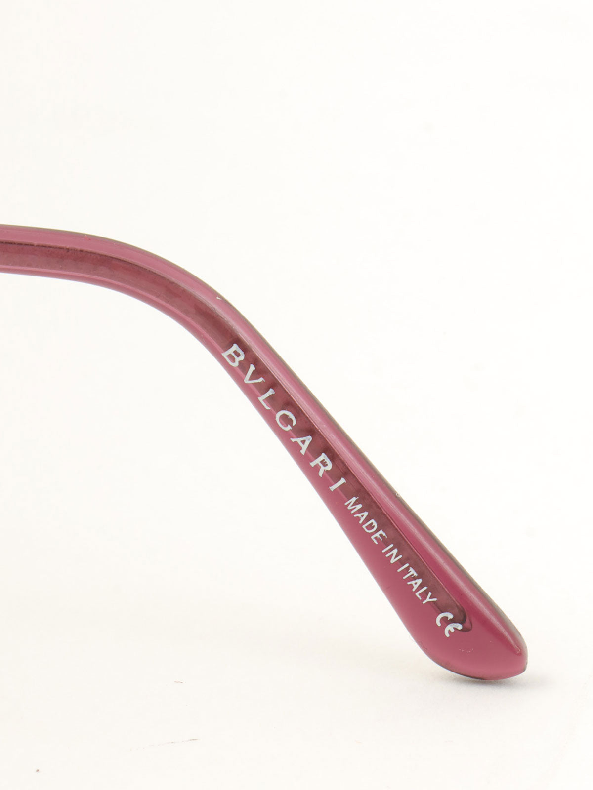 Side Logo Shield Sunglasses Pink Beige