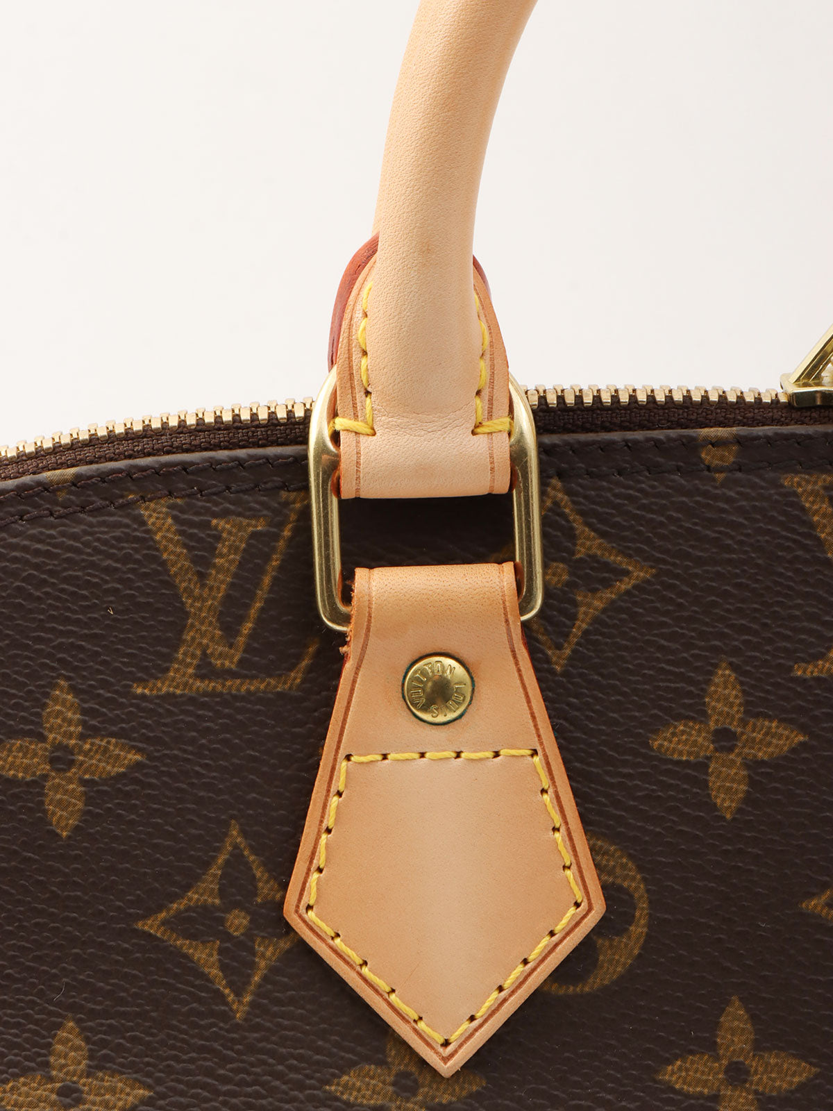 2003 Canvas Monogram Alma Brown