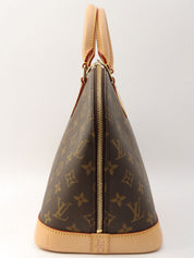 2003 Canvas Monogram Alma Brown