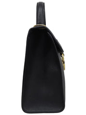 Trotter Pattern Logo Plate 2-Way Bag Black