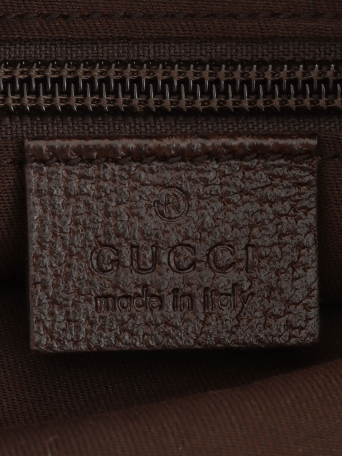 Canvas GG Pattern Sherry Line Shoulder Bag, Beige