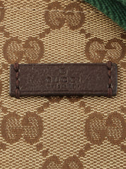 Canvas GG Pattern Sherry Line Shoulder Bag, Beige