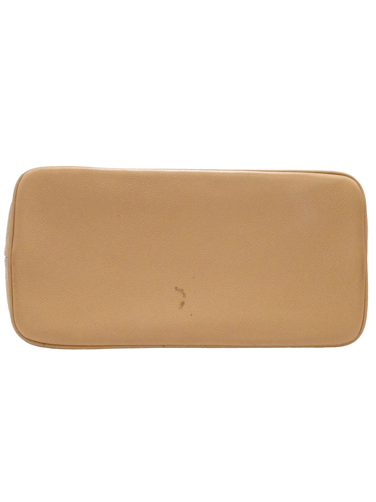 2003年頃製キャビアスキンCCマークステッチ復刻トートバッグ ベージュ