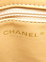 2003年頃製キャビアスキンCCマークステッチ復刻トートバッグ ベージュ