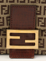 FF 西葫芦图案米色单肩包