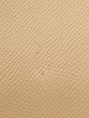 サークルロゴプレートハンドバッグ ベージュ