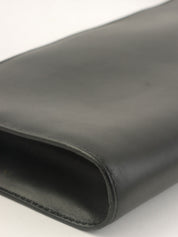 Gancini Plate 单肩包（黑色）