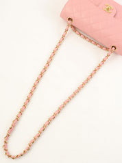 2004年頃製 キャビアスキンクラシックフラップチェーンバック23cm ピンク