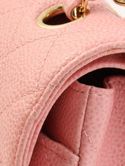 2004年頃製 キャビアスキンクラシックフラップチェーンバック23cm ピンク