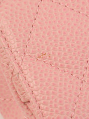 2004年頃製 キャビアスキンクラシックフラップチェーンバック23cm ピンク