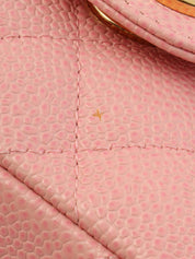 2004年頃製 キャビアスキンクラシックフラップチェーンバック23cm ピンク