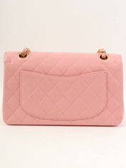 2004年頃製 キャビアスキンクラシックフラップチェーンバック23cm ピンク