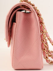 2004年頃製 キャビアスキンクラシックフラップチェーンバック23cm ピンク