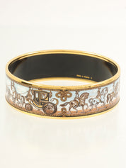 GM 釉面手镯，金/棕/白