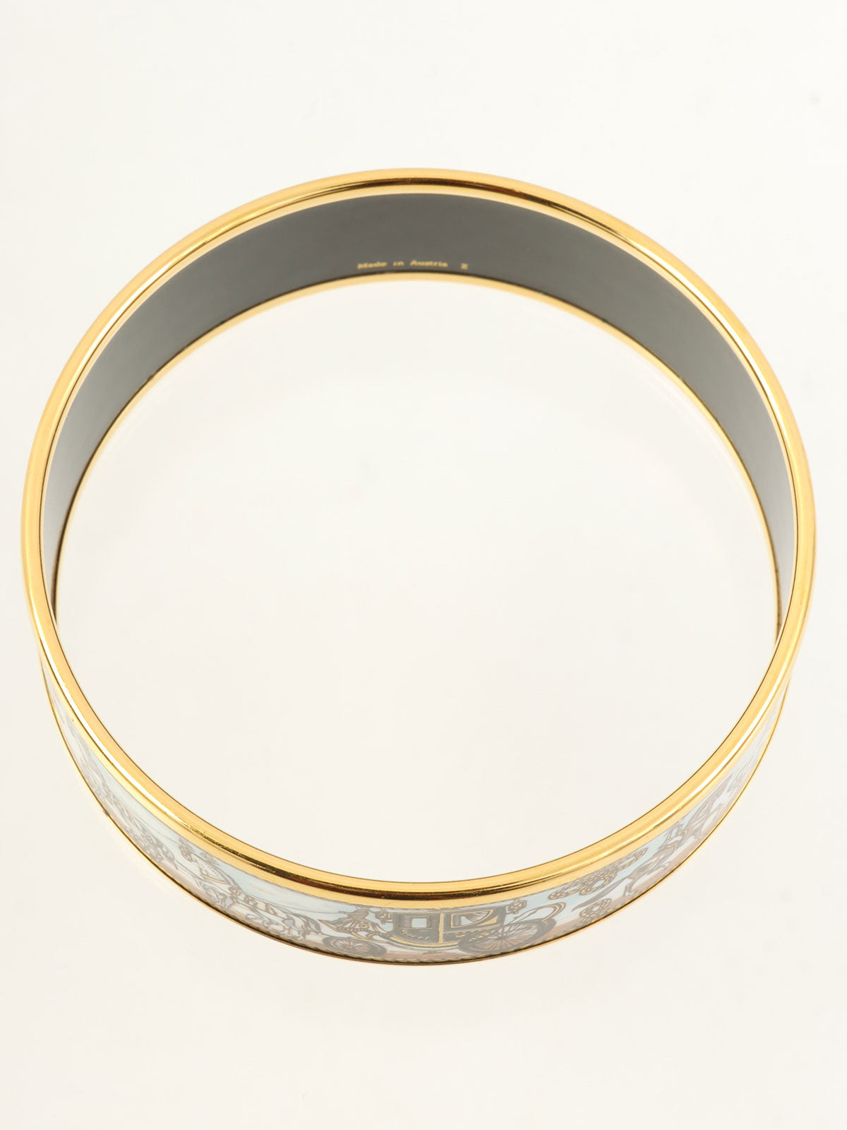 GM 釉面手镯，金/棕/白