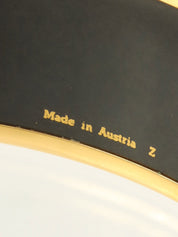 エマイユバングルGM ゴールド/ブラウン/ホワイト