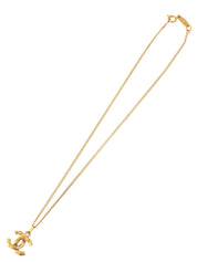 デザインミニCCマークネックレス ゴールド