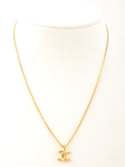 CCマークプレートネックレス ゴールド