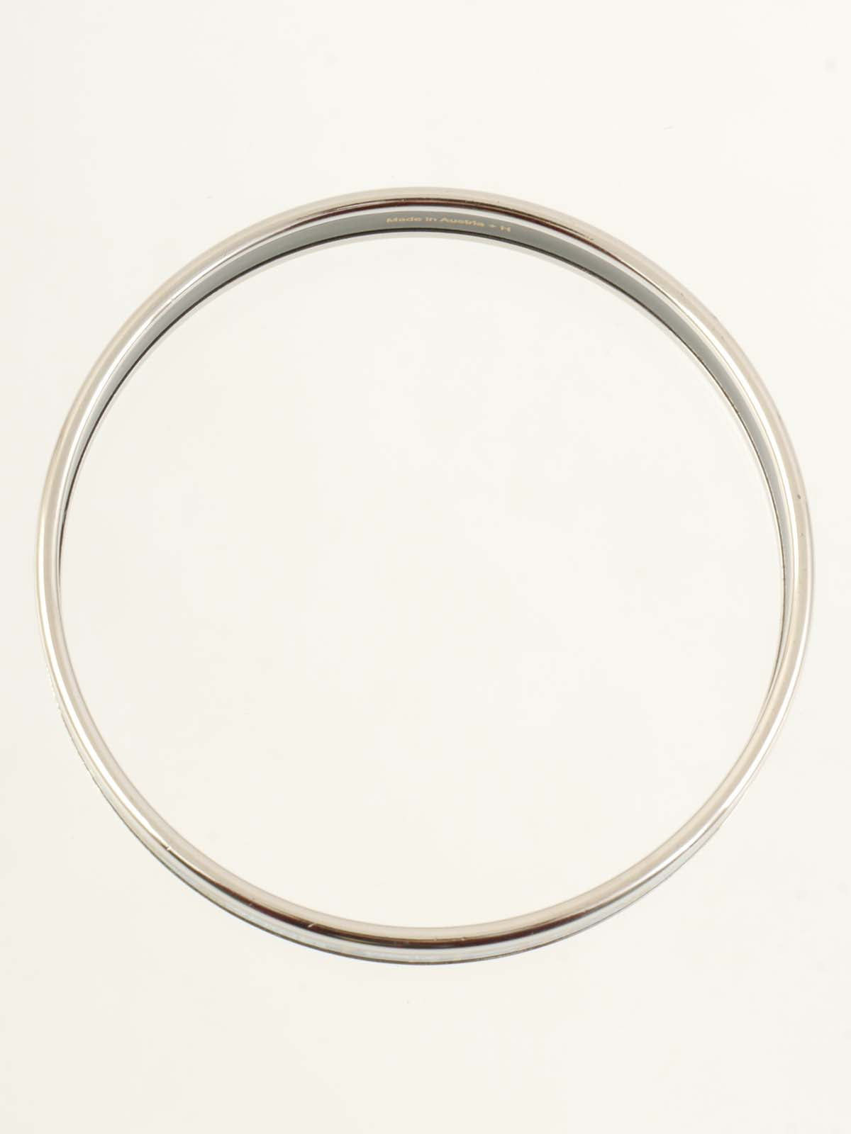 エマイユバングルPM シルバー/ネイビー/ブルー