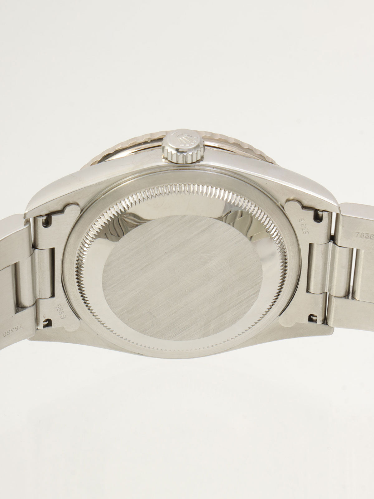 2002年頃製 10Pダイヤモンドオイスターパーペチュアルデイトジャスト 36mm 16264G Y番 自動巻き シルバー