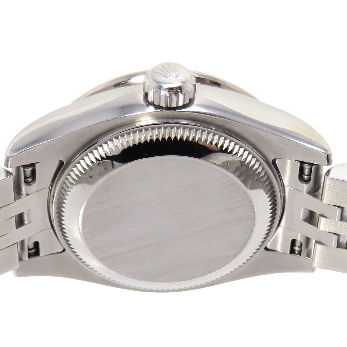 10Pダイヤモンドデイトジャスト 26mm 179384G 自動巻き シルバー
