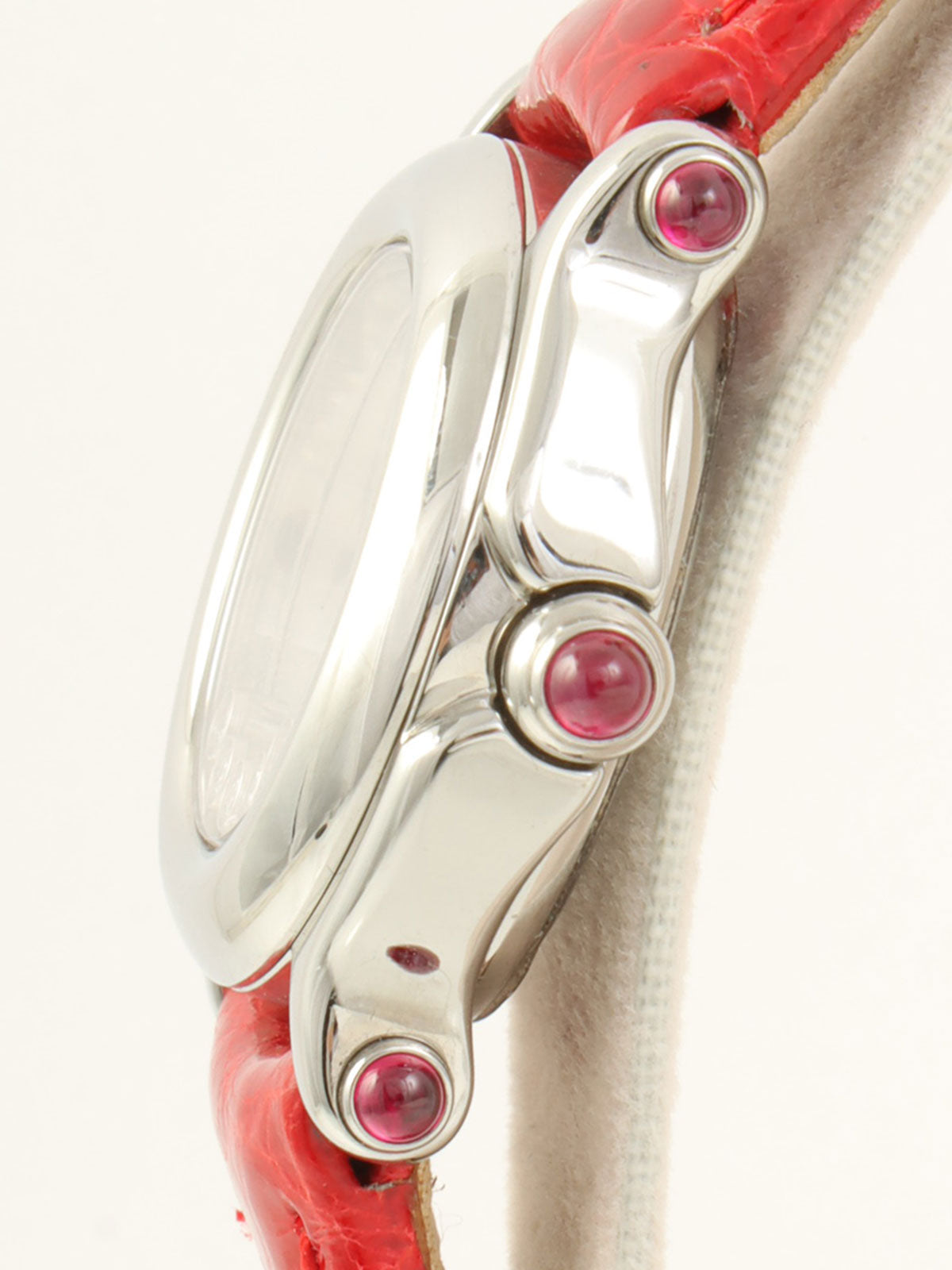 快乐运动手表 银/红色