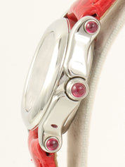 快乐运动手表 银/红色