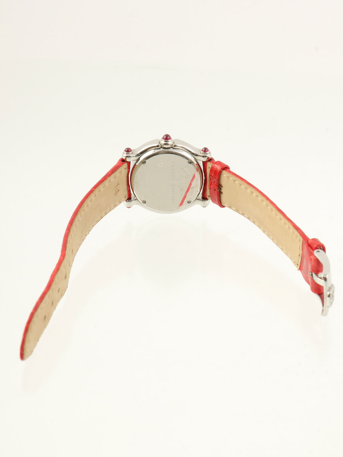 快乐运动手表 银/红色