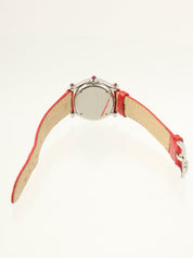 快乐运动手表 银/红色